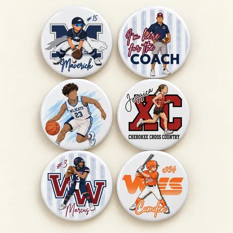 Personalized Athlete Badge