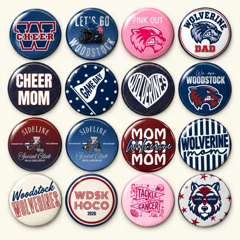 Woodstock - Classic Game Day Badge